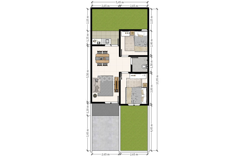 Bali Resort Bogor Cluster Tabanan Blok TA No.5