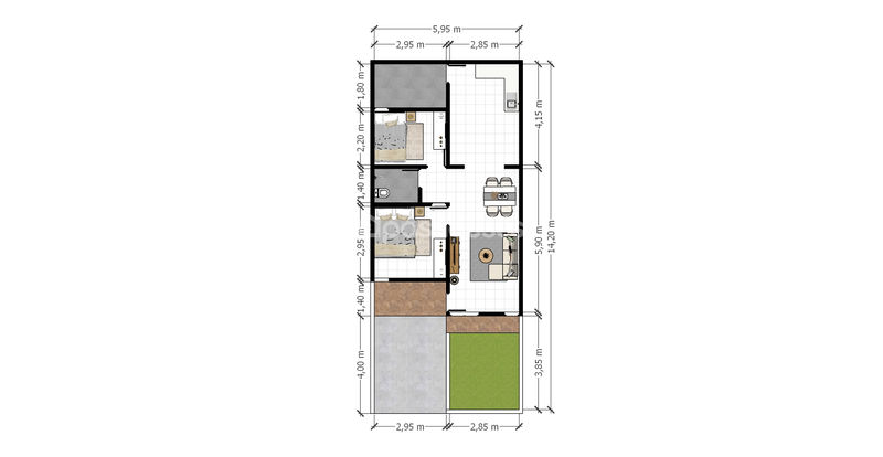 Cilebut Residence 2 Blok H3 No.1