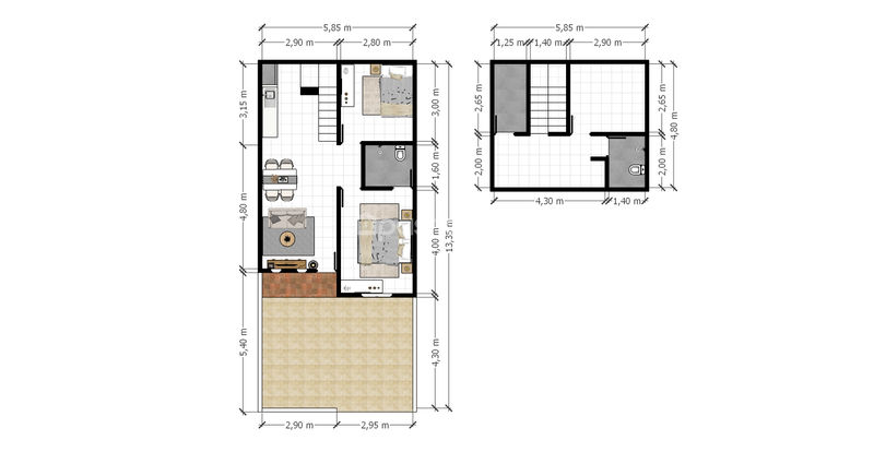 Bukit Cimanggu City Cluster Taman Bunga Blok W8/16