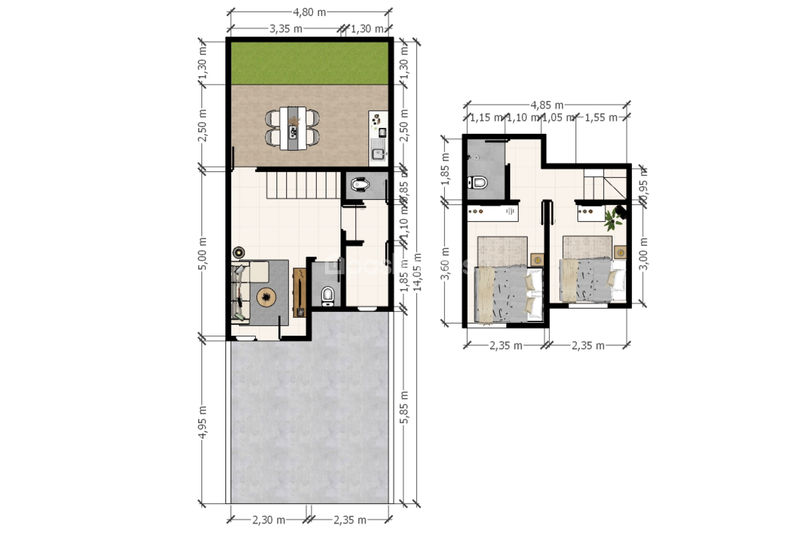 Paradise Serpong City Cluster South Scape