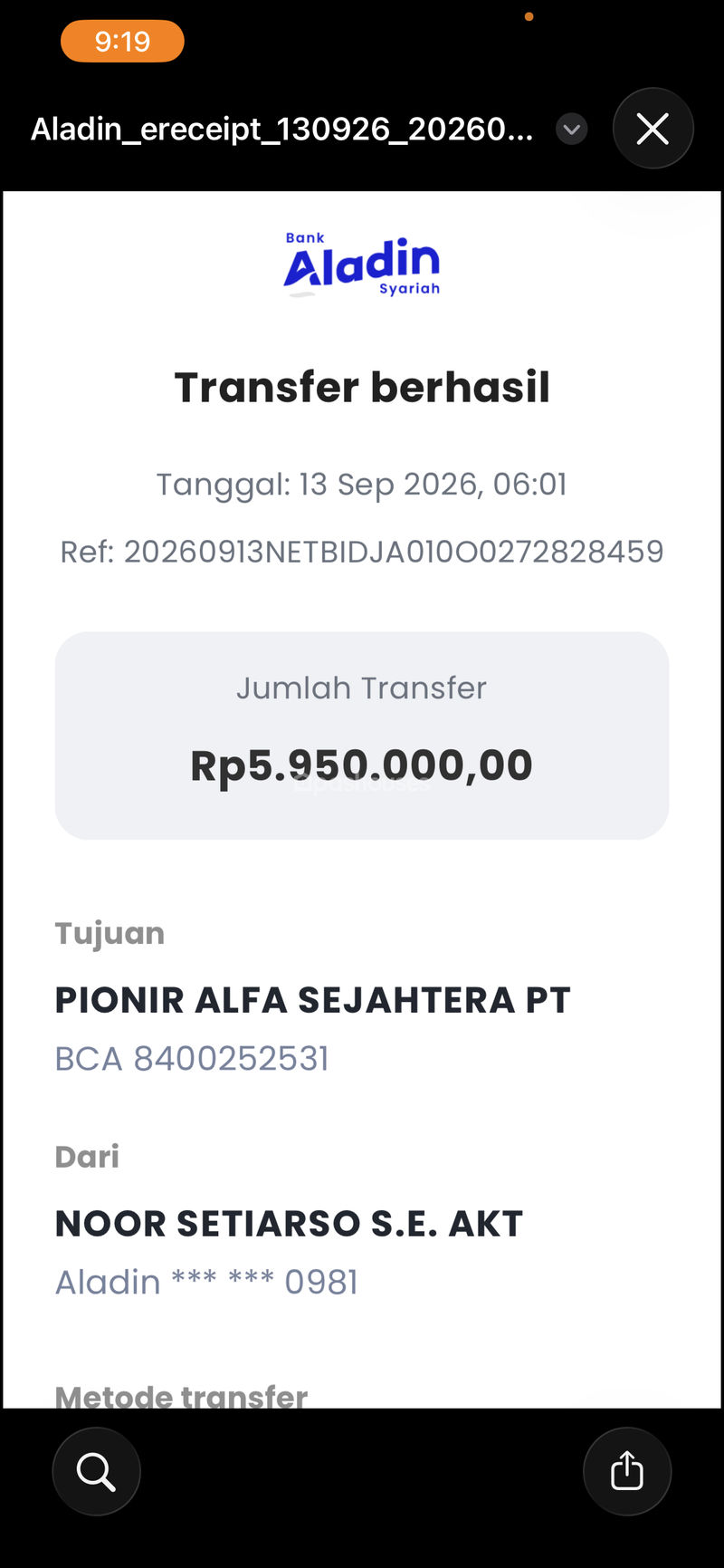 Cluster Cibigo Blok B3