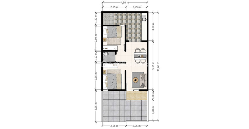 Bekasi Timur Regency Cluster Malachite Blok M8 No.36