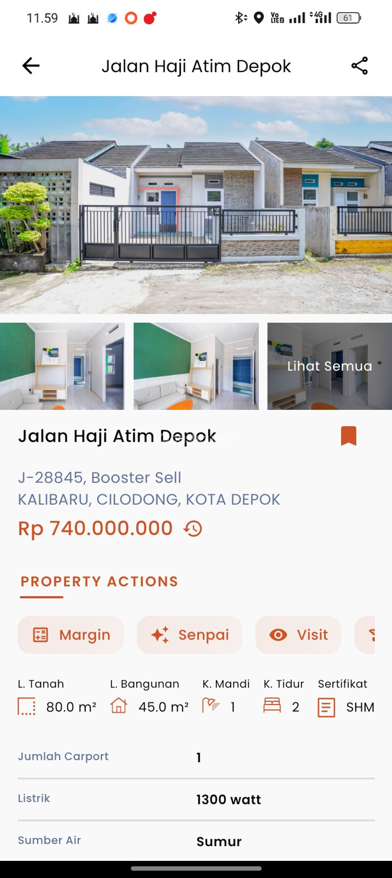 Jalan Haji Atim Depok